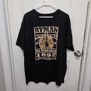 Ryman Theatre - Will The Circle Be Unbroken - Nashville T-Shirt XL